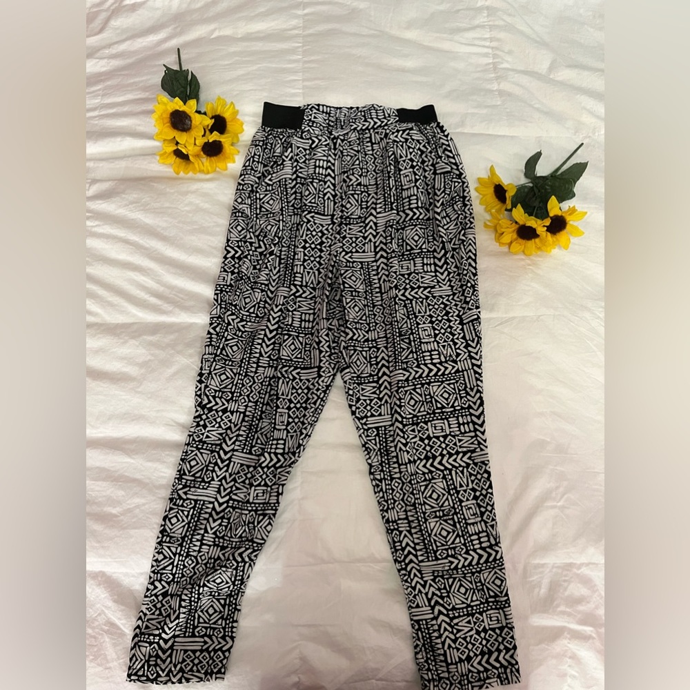 Black & White Pants